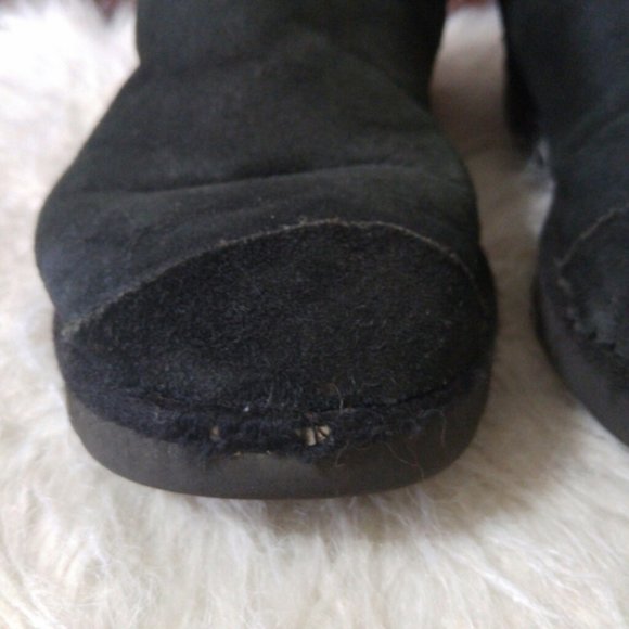 UGG Black Classic Tall II Boot Size 6 - Picture 9 of 12